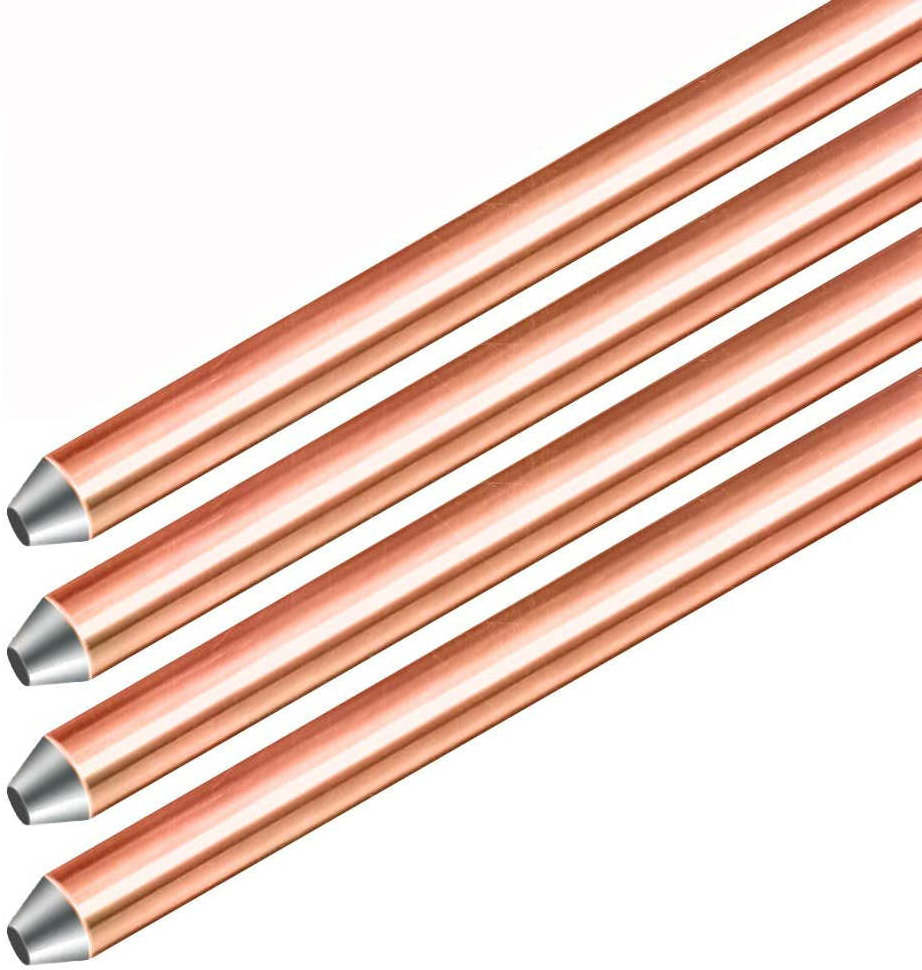 Copper-Bonded Ground Rod Pointed/Copper Clad Steel Ground Rod