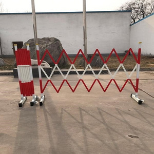 Expandable Fence Temporary Retractable X Barricade Plastic Road Safety Barrier