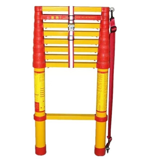 fiberglass and alumium  loft Telescopic Part Light weight  Extension attic foldable step Ladders