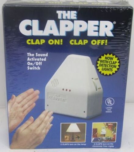 Clapper Sound Activated Clap On/Off Light Switch Wall Socket Outlet Adapter