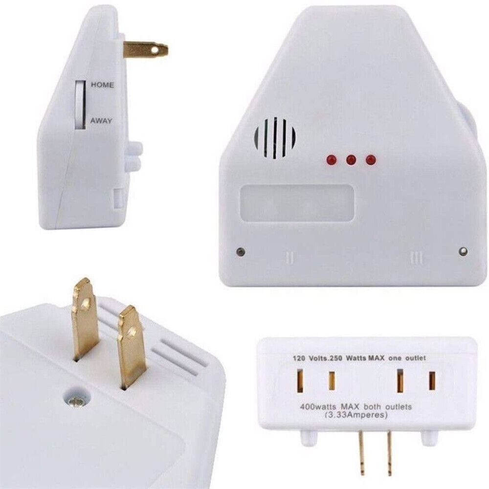 Clapper Sound Activated Clap On/Off Light Switch Wall Socket Outlet Adapter