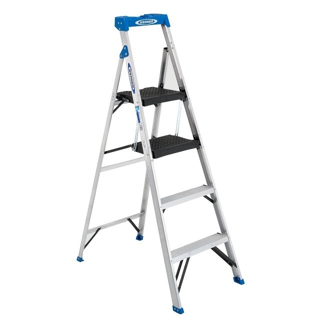 folding Stair Folding Portable Fold Up Lightweight Step Compact Aluminum Foldable Ladder