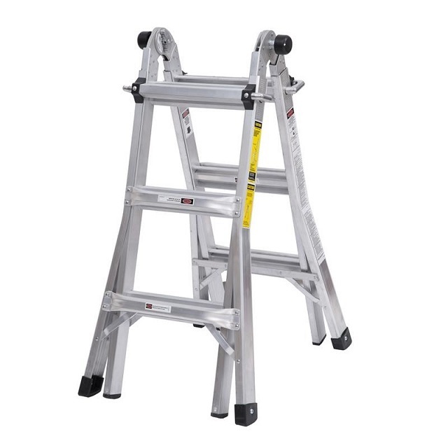 Collapsible Step Stool Multi-function Multipurpose Alloy Multi-purpose Folding Ladder