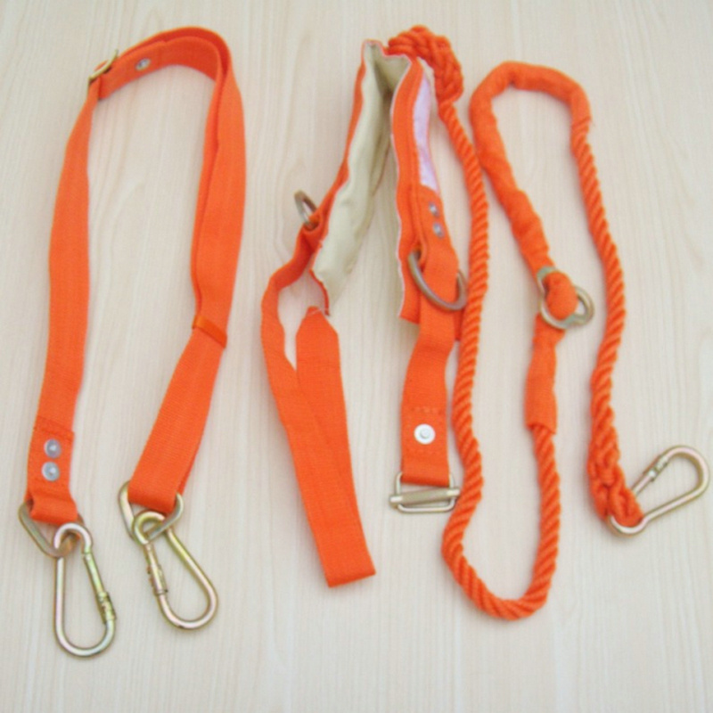 Hot products to sell online full body equipment double lanyard safety harness