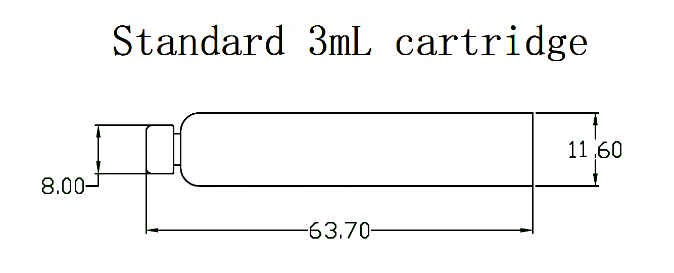 3ml cartridge for insulin hgh human growth hormone liquid hgh