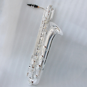 Affordable cheap baritone saxophone for sale good quality silver plated baritone saxophone