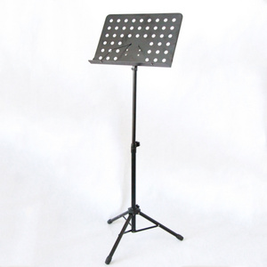 High quality adjustable music book stand Orchestra folding Sheet Music Stand for band sheet music stand