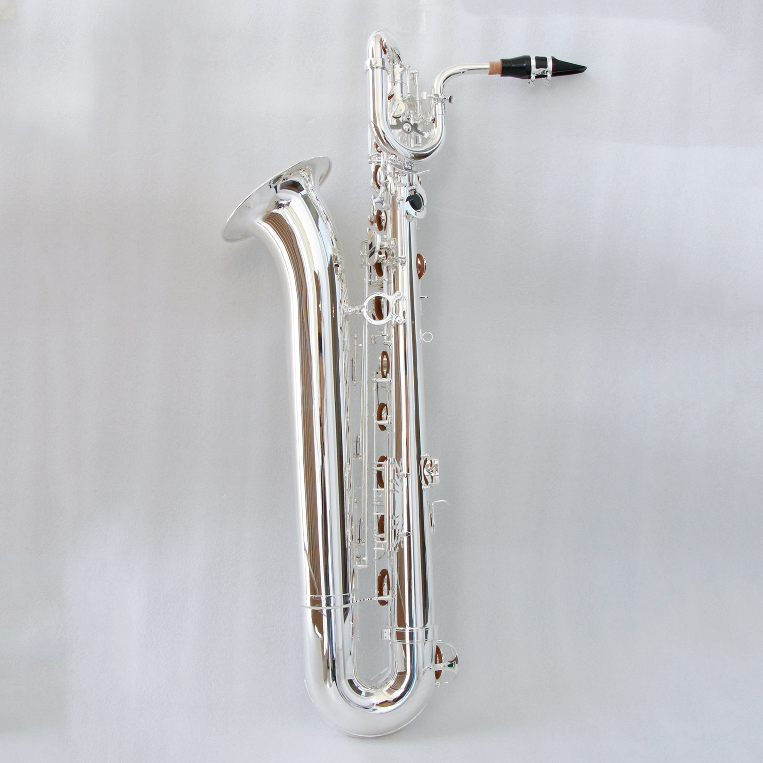 Affordable cheap baritone saxophone for sale good quality silver plated baritone saxophone