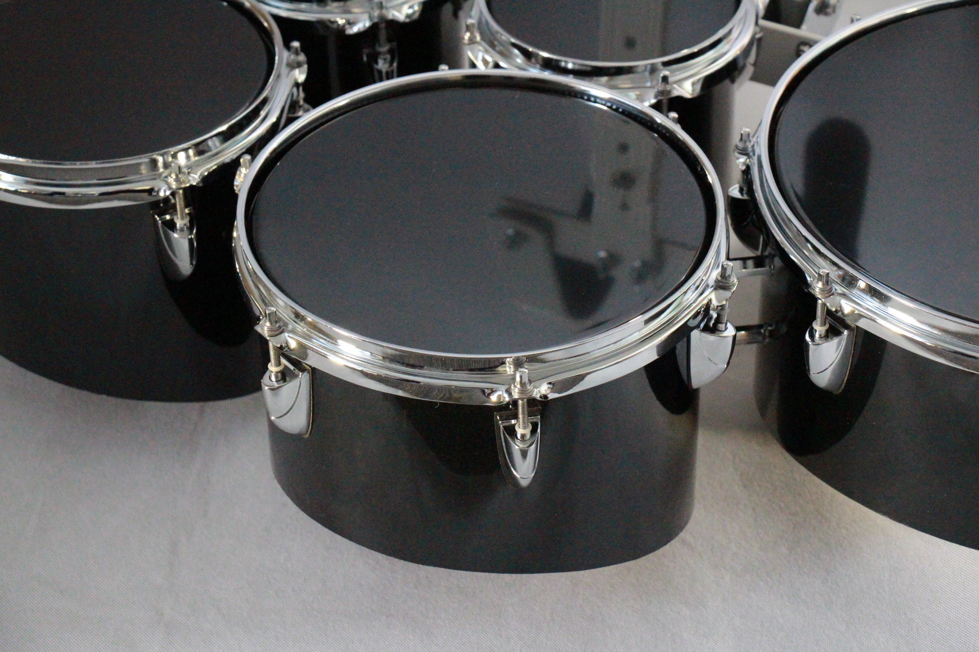 professional marching tom drum high end unique black drum set professional 6 piece drum set