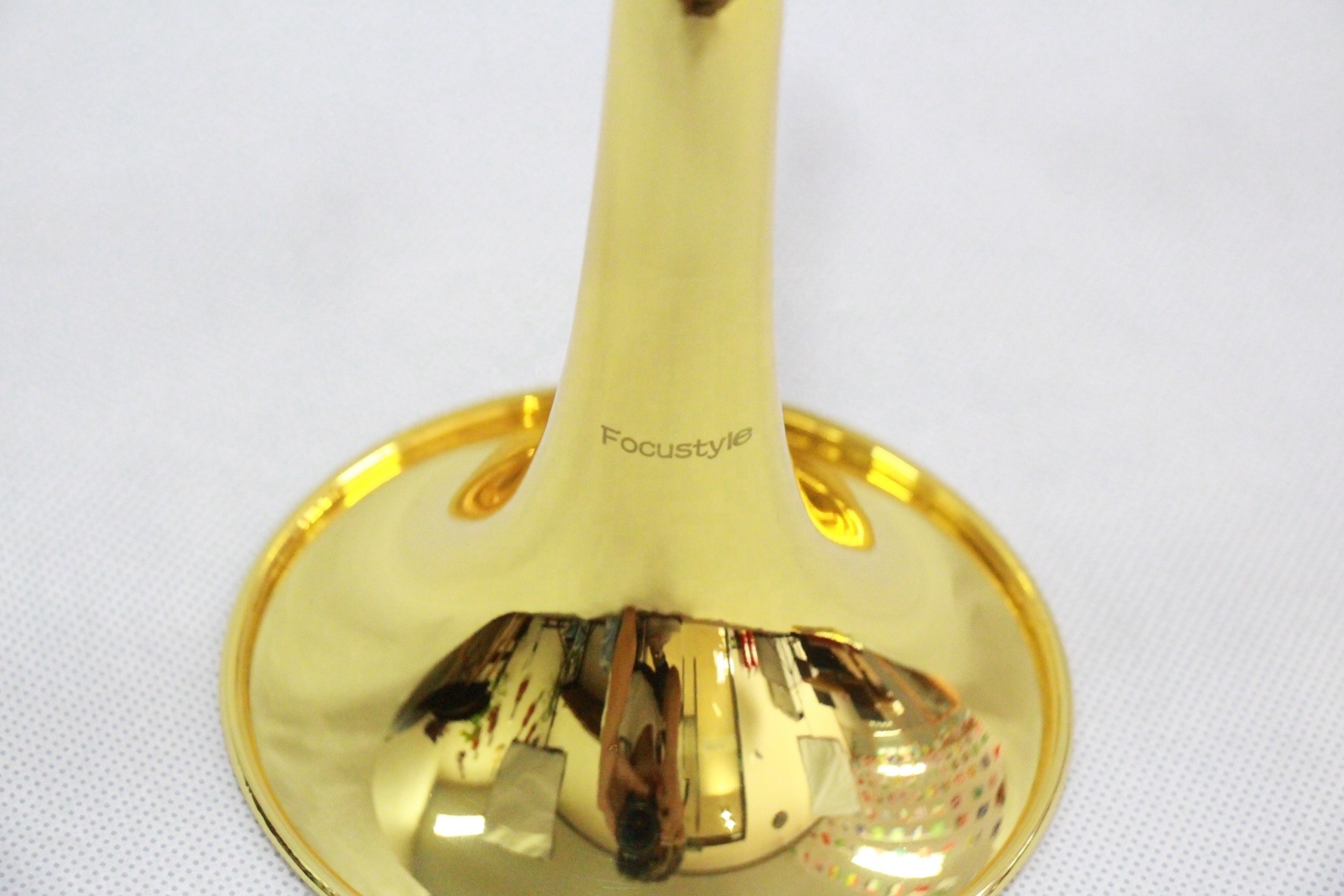 Chinese piccolo trombone handmade gold lacquered trombon wholesale Bb/A professional trombone