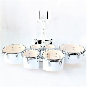 percussion instruments professional 6 piece drum set high-end marching drum