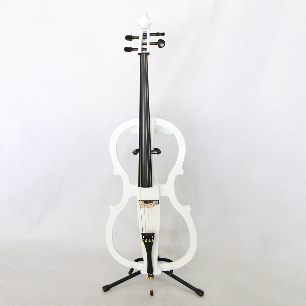 Stringed instruments cello for sale high end exquisite white electric cello