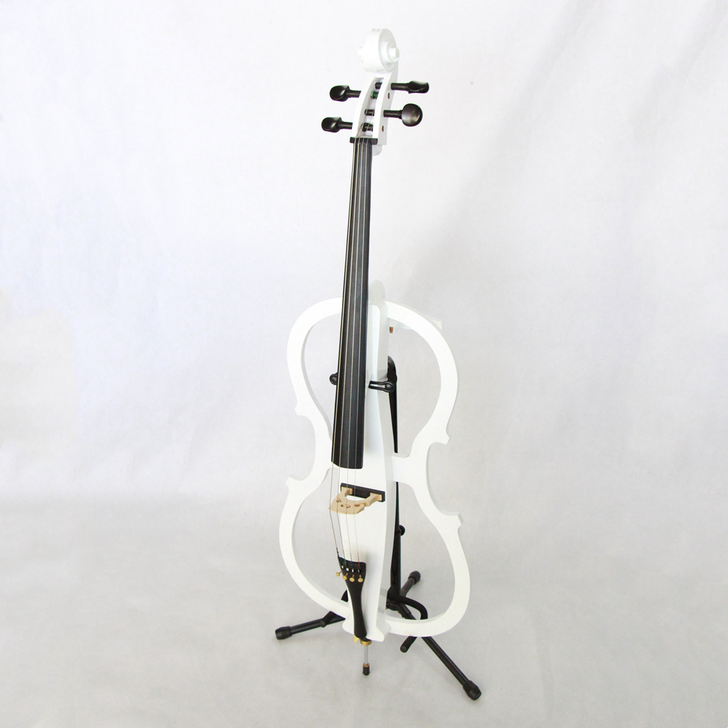 Stringed instruments cello for sale high end exquisite white electric cello