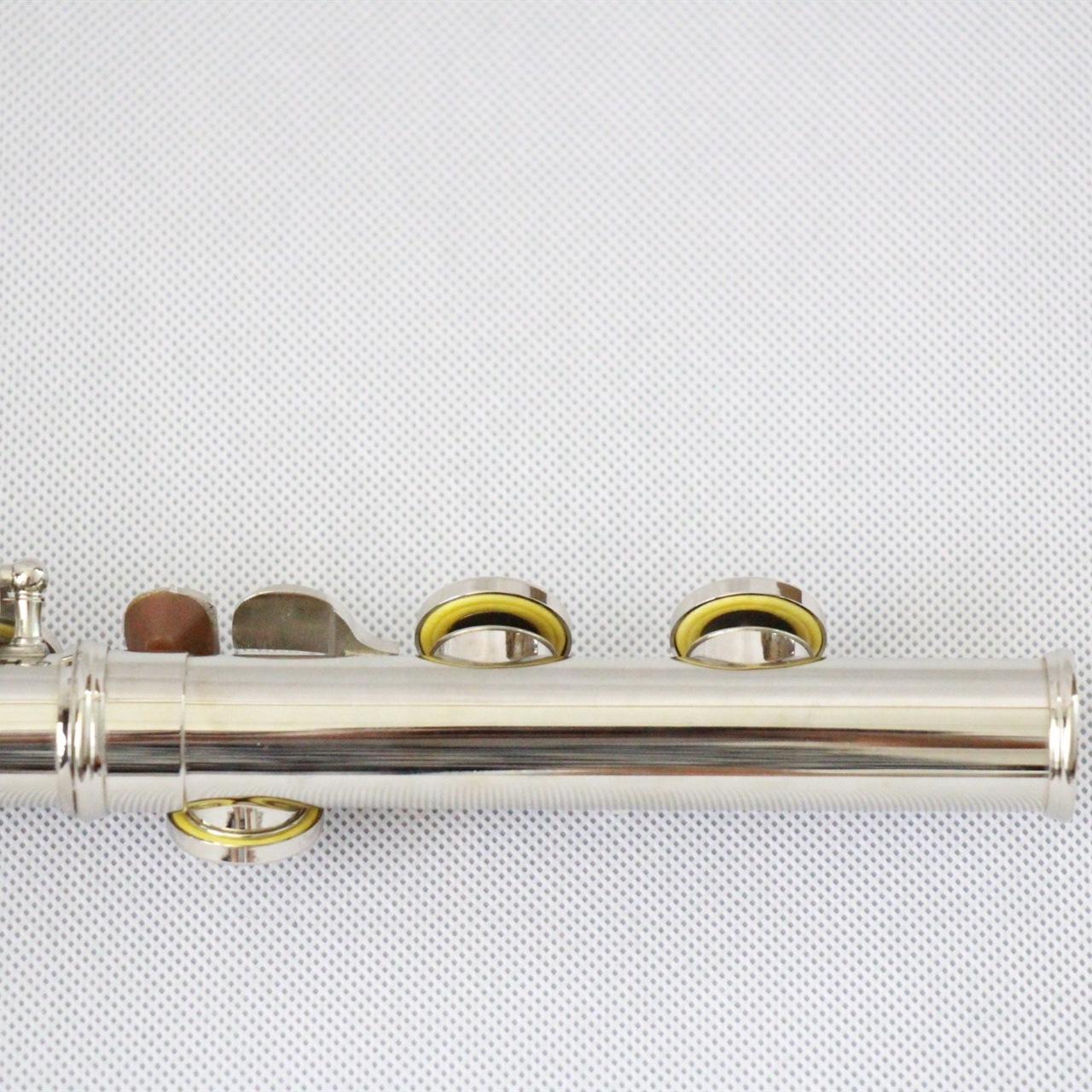 Professional wind instrument Cupronickel Body Sliver Plate 16 closed Holes C Tone Flute