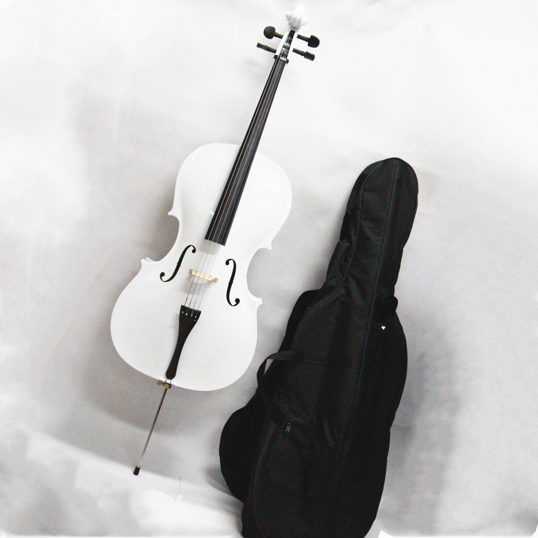 unique colorful cello beginner level cello 4/4 very good price white cello