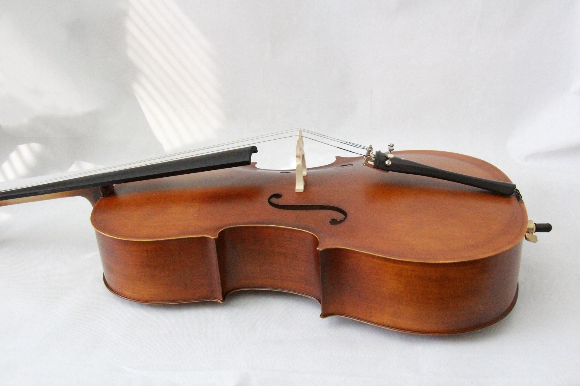 High end antique cello Maple violoncello Natural Matt Ebony Fitting Parts cello