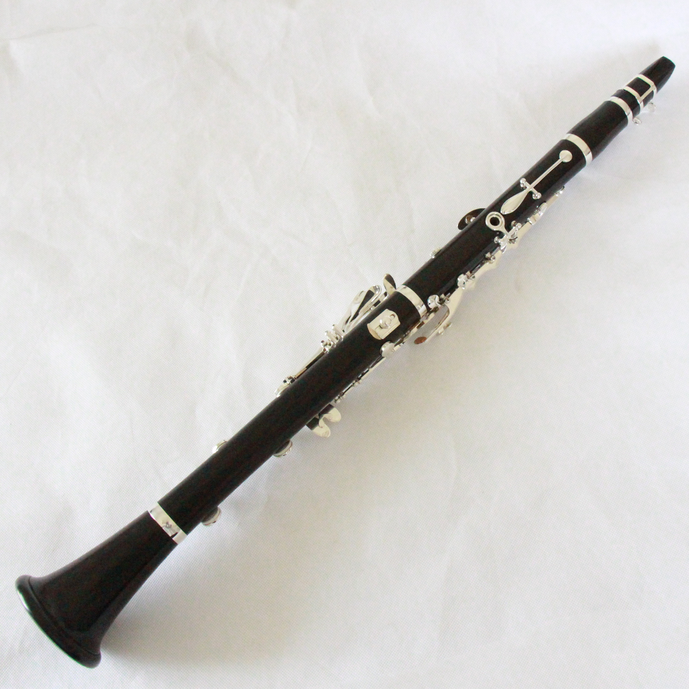 Clarinet professional handmade high quality clarinet bb silver plated ebony clarinet