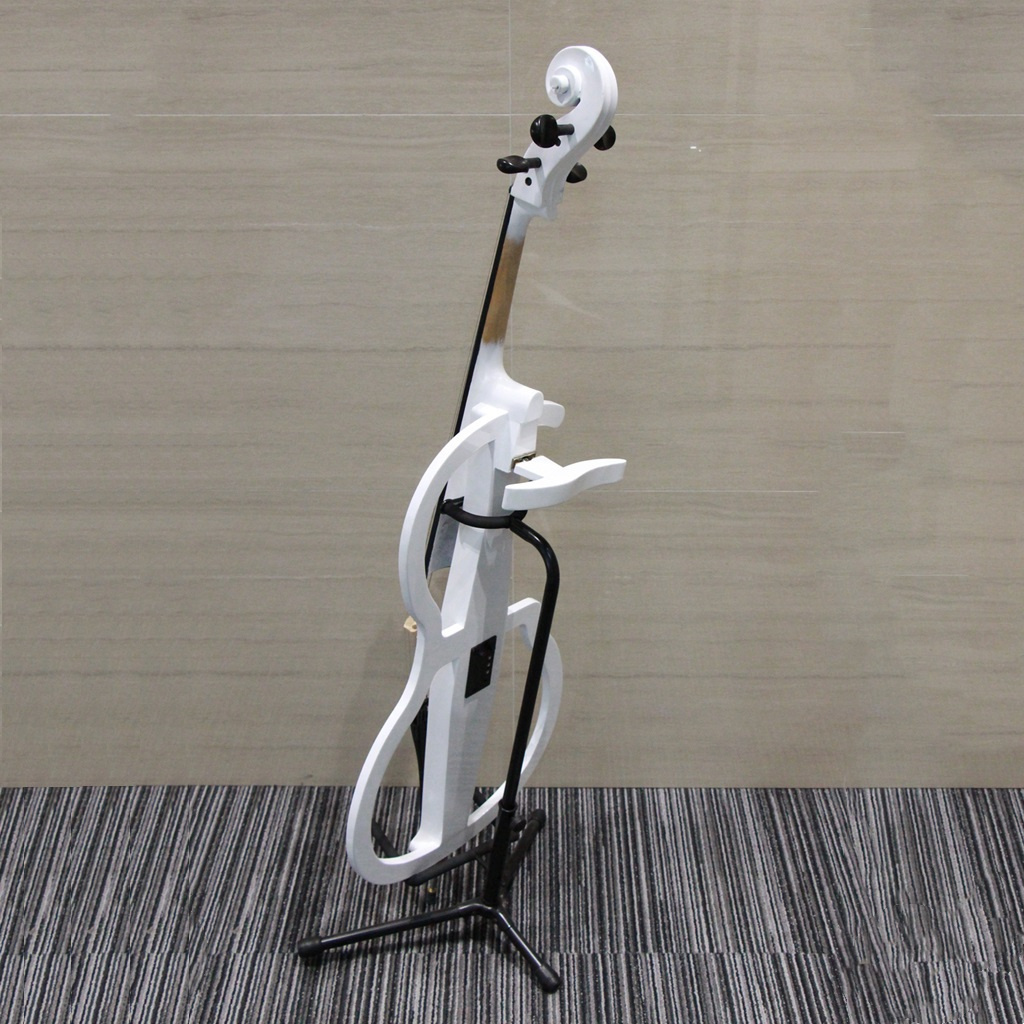 4/4 musical instrument cello for sale economical price cello maple white color electric cello