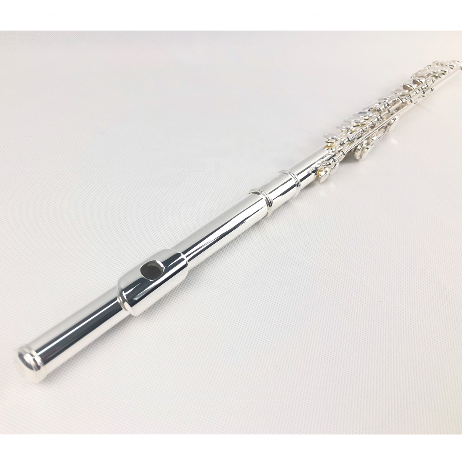 16 open hole chinese Cheap Flute High quality flute music instrument Silver Plated standard flute