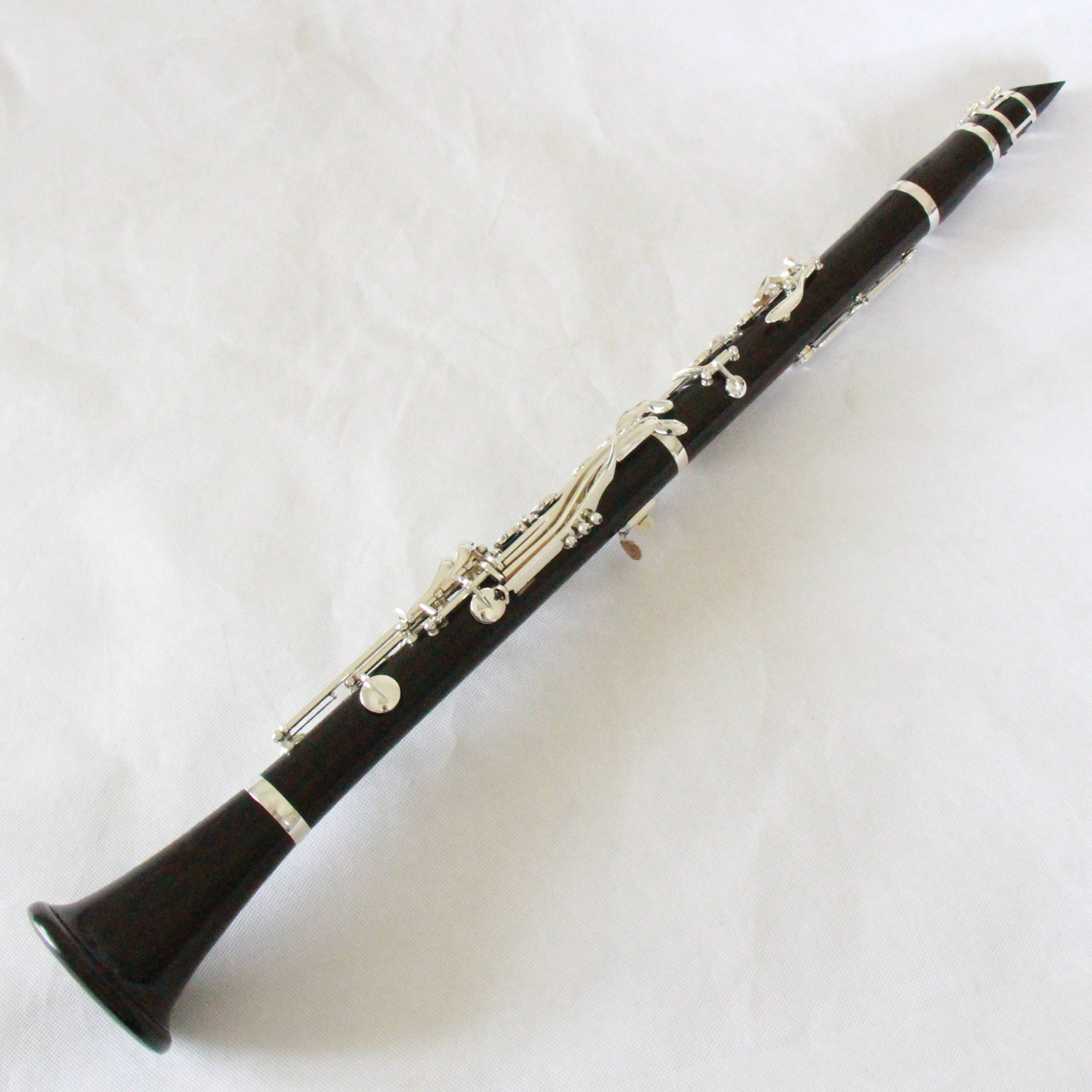 Clarinet professional handmade high quality clarinet bb silver plated ebony clarinet