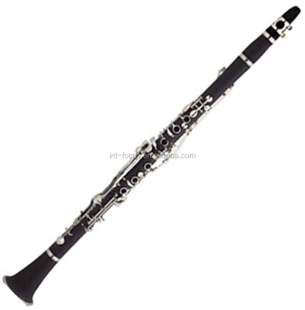 Focus ABS Plastic Colored Clarinet, Hard Rubber/ Ebony Wood Clarinet, Bass Clarinet