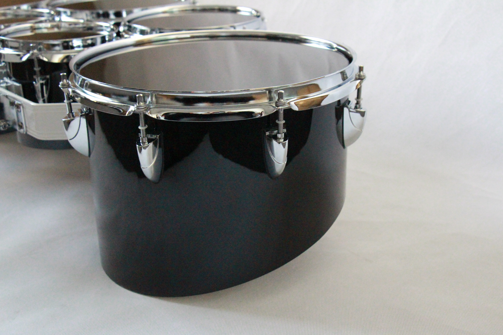 professional marching tom drum high end unique black drum set professional 6 piece drum set