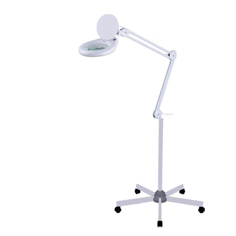 Hot cakes 5 legs for beauty lamp medical inspection use floor stand