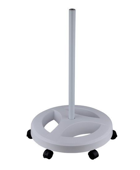 Used Beauty Salon Furniture Rolling Base Floor Stand Wheel Holder 4/5/6 Wheels Facial Floor Lamp Magnifying Lamp Parts