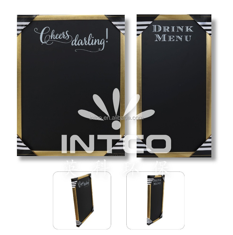 INTCO 840-1013 wall magnetic chalk black board