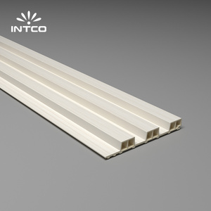 INTCO New Arrival Easy Install Fireproofing Modern Decoration Bathroom  Waterproof PVC 3D Wall Panels