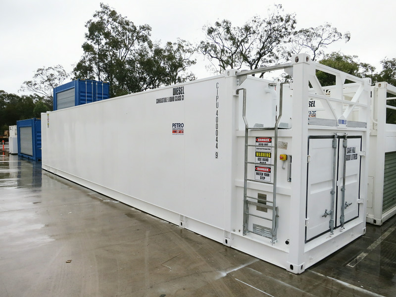 48ft Self Contained Fuel Storage Tank, Double Wall Tank, 110% Secondary Containment