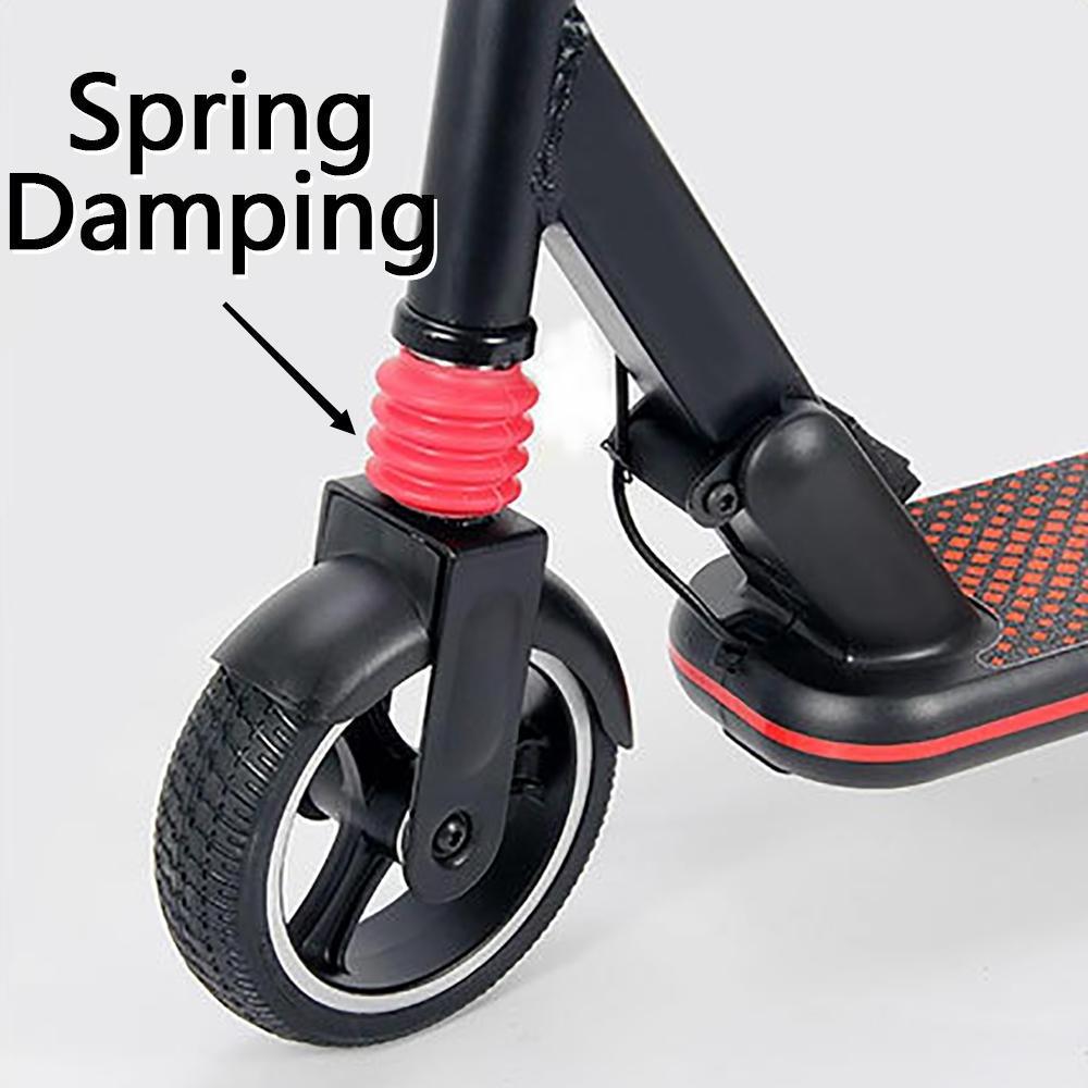 Hot Sell Scooter Kid Kick Spring Damping System Electric Scooter With Big Wheels With LED display Scooter Kids Boys