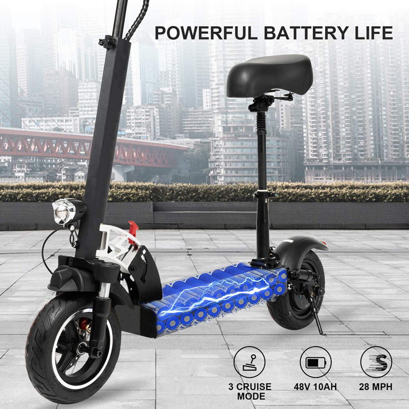 Cross Border Electric Scooter Eu Foldable Electric Scooters 72V Complete In Specifications Electric Scooter With Big Wheels