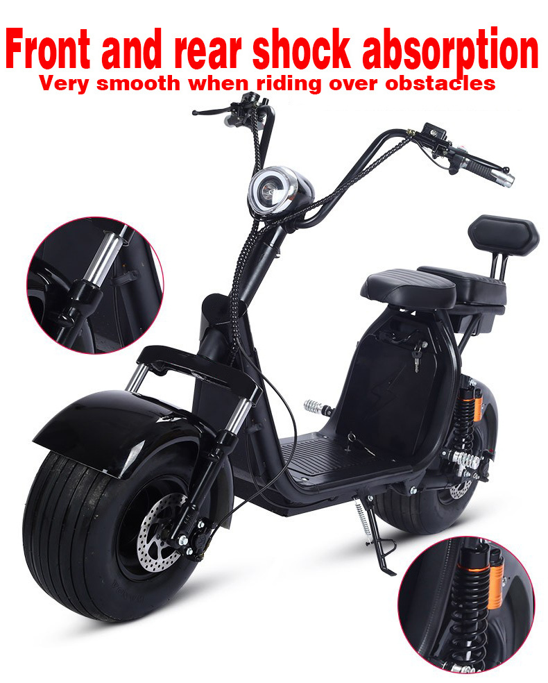 High Performance Electric Golf Scooter Eu Warehouse OEM EEC Fat Tire 3000w Citycoco Scooter Electric Motorcycle