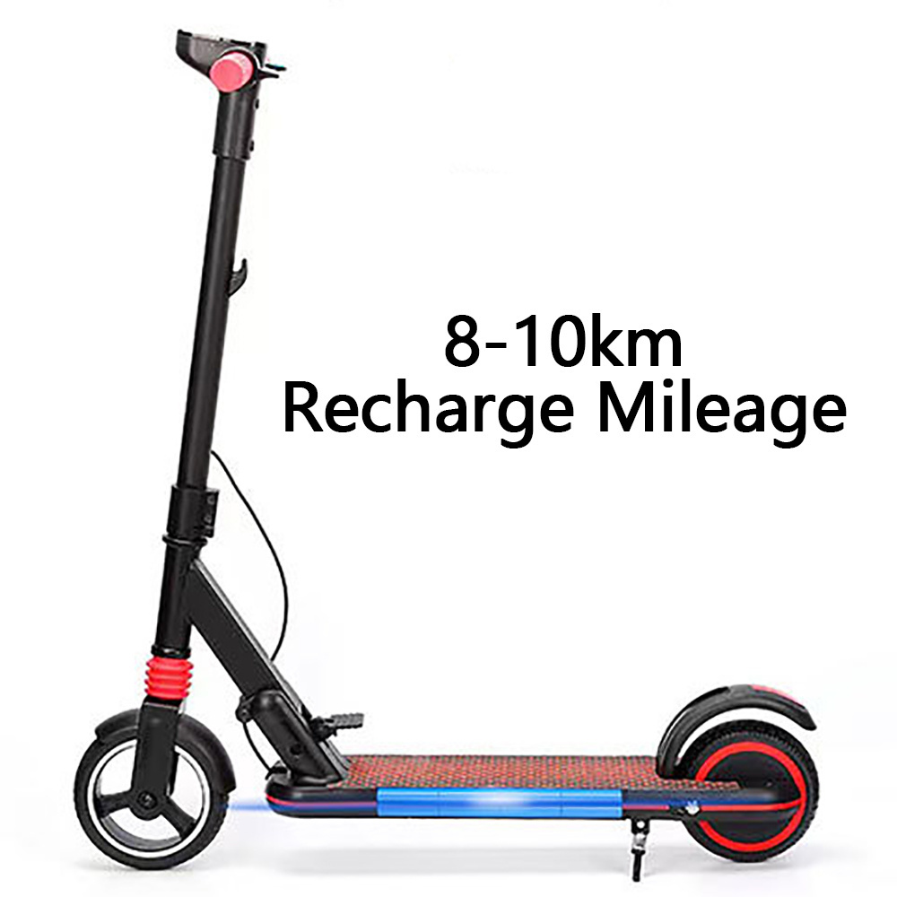 Wholesale Discount Children Electric Scooter For Kids Spring Damping System Moped Electric Scooter Black Kids Scooter Bike