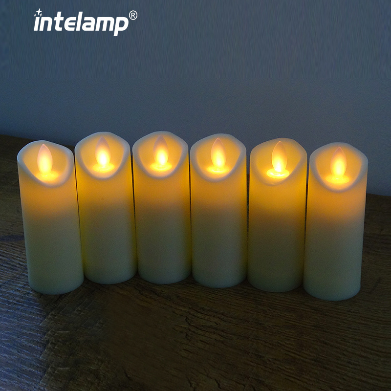 Flickering Flameless Candles Waterproof Outdoor Candles Battery Operated Candles