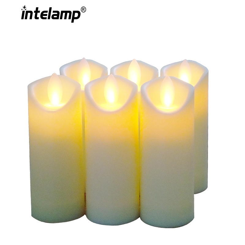 Flickering Flameless Candles Waterproof Outdoor Candles Battery Operated Candles