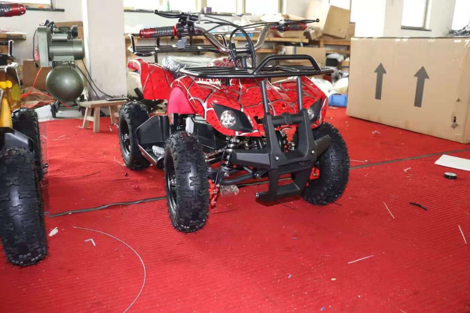 Mini ATV Chinese Gasoline for Children Quad 49cc ATV 2 Stroke Four Wheeler Mini Moto 50cc for Kid Off Road ATV