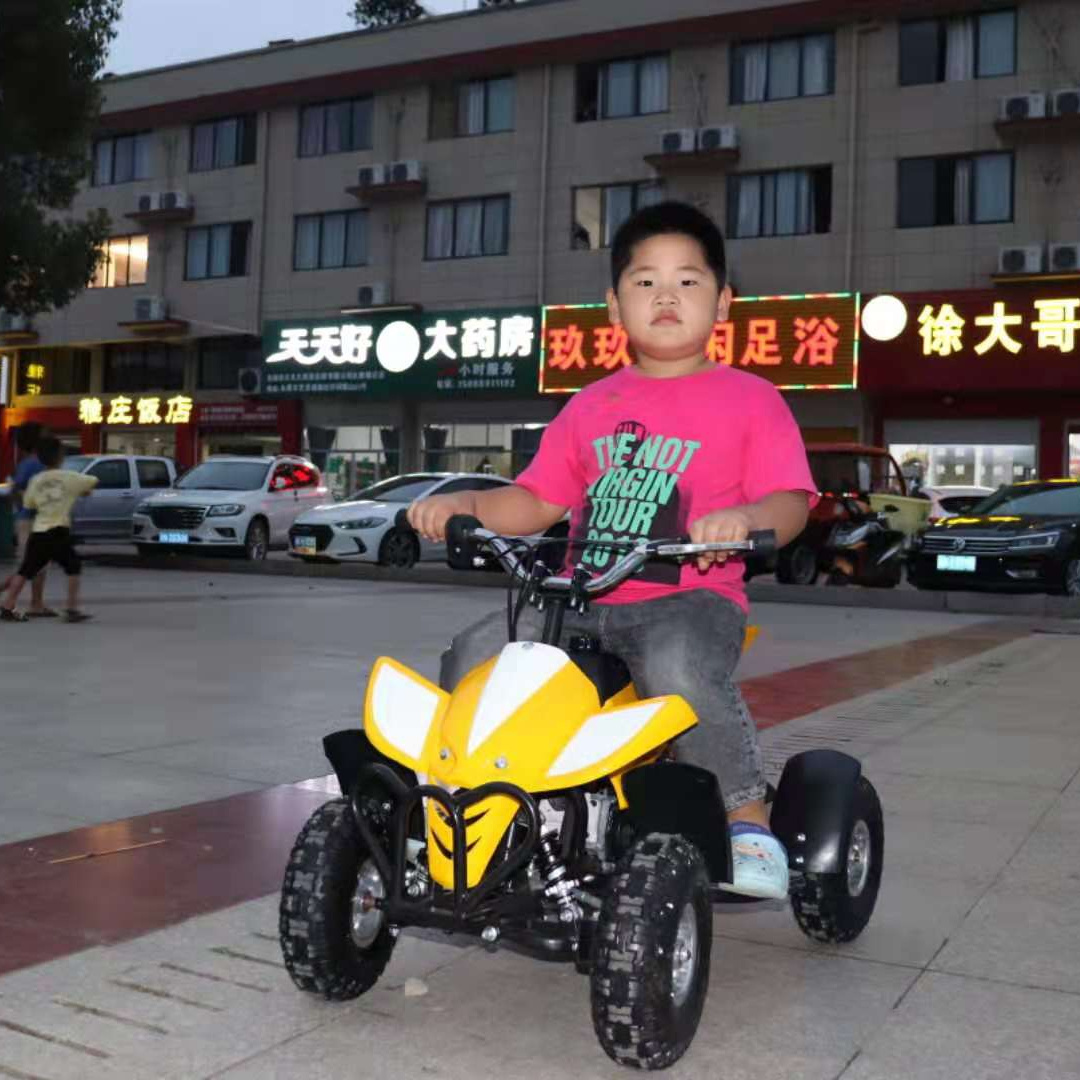 Mini Gasoline Quad ATV 49cc for Children Bike 2 Stroke Four Wheeler Mini Moto 50cc Atv for Kids