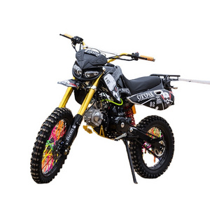 chinese Dirtbike 4 Stroke Big Wheel Dirt Pit Bike Gasoline Motorcycles 125 cc 50cc 250cc Air Cool Kick And Electric Start