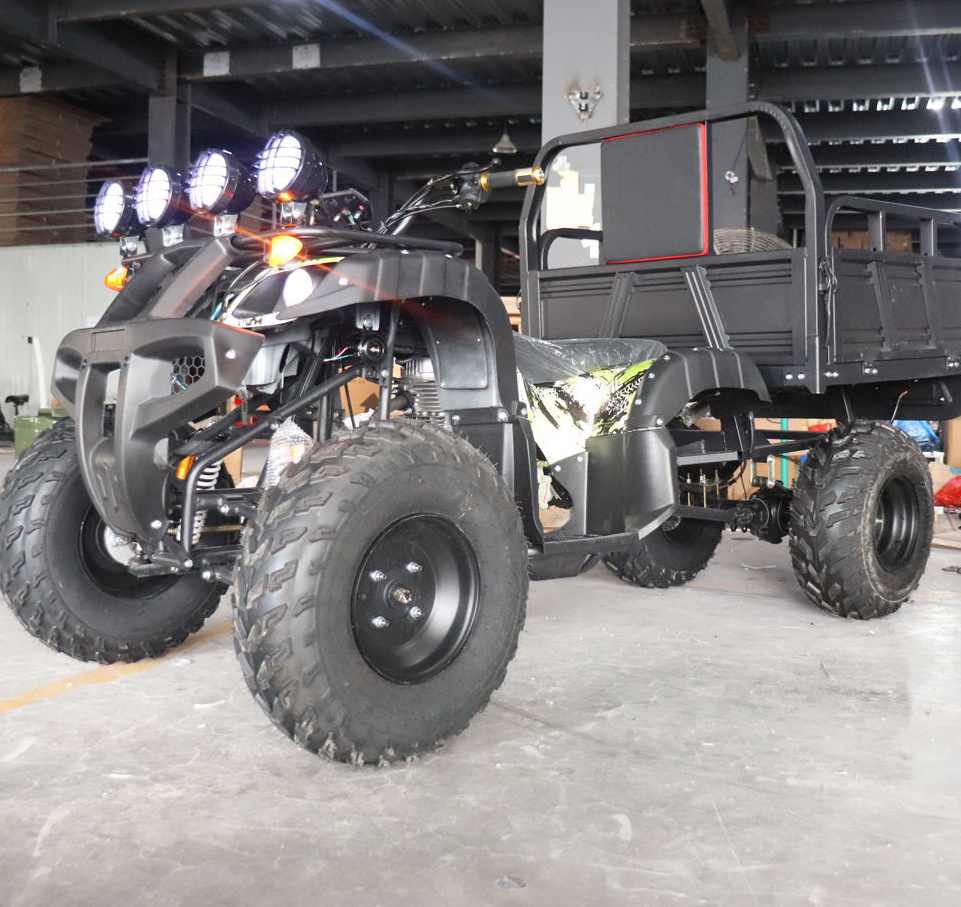 Cuatrimoto 4x4 Four-Wheel 125cc 200cc Off-Road ATV Farm ATV 250cc Water-Cooled UTV Quad Bike Farm ATV with Trailer