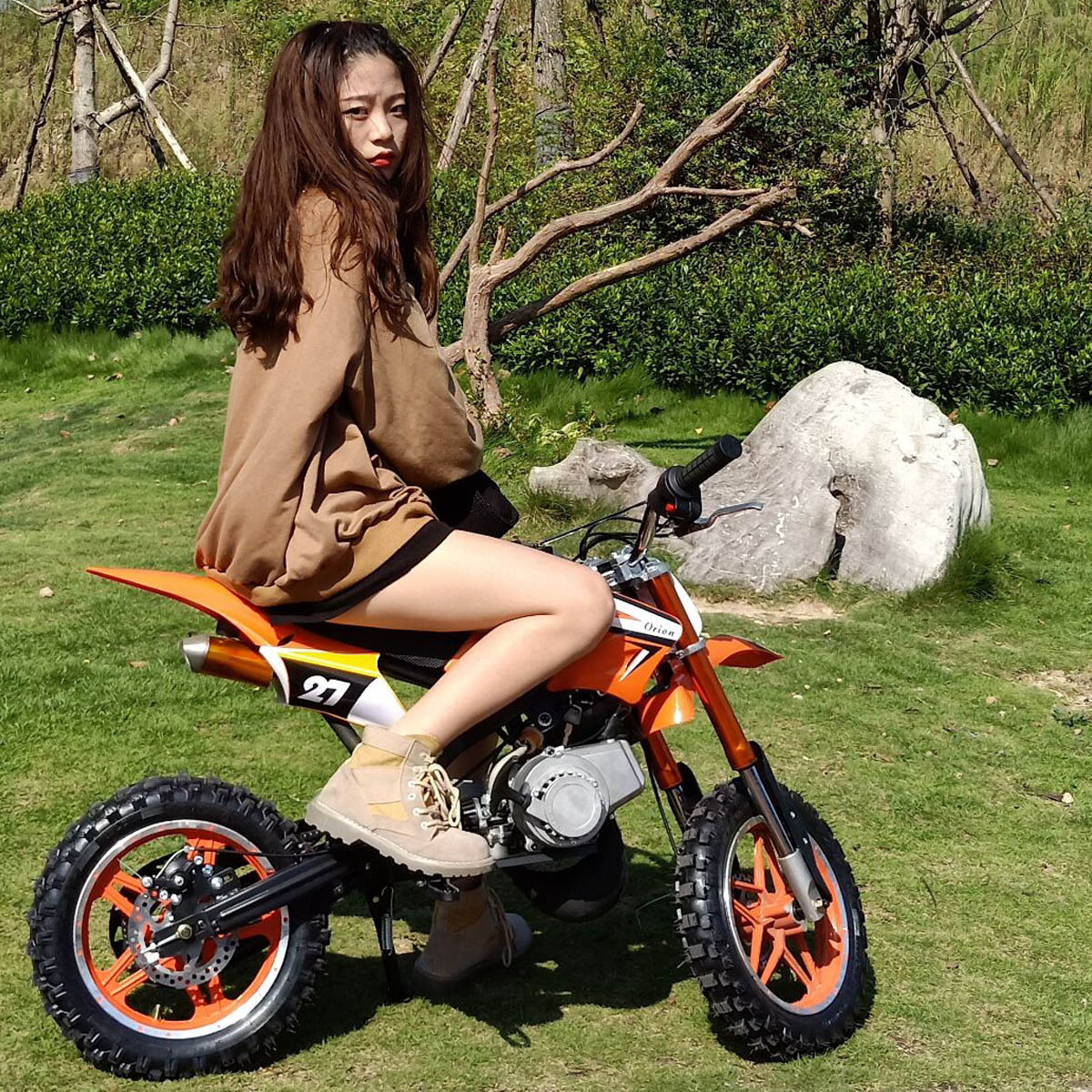 49cc 50cc motocross off Road Motorcycle off-road motorcycles Double Two-Wheeler mini pocket bike 49cc 50cc dirt bike for kids