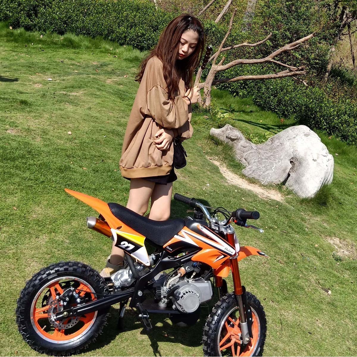 49cc 50cc motocross off Road Motorcycle off-road motorcycles Double Two-Wheeler mini pocket bike 49cc 50cc dirt bike for kids