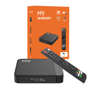 M9 Q8 ATV box Amlogic S905Y4 tv android 1 wifi 6 5G dual wifi BT remote control voice 4k Strea/ing similar mi Set top Box