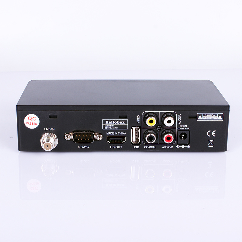 Hellobox 6 Satellite Receiver H.265 HEVC Multi Stream DVB S2 Tuner Recepto Compatible TV BOX Decoder