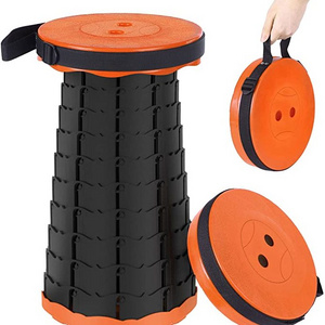 Lifestyle Upgraded Portable Collapsible Stool Folding Stool Lightweight and Sturdy Retractable Telescopic Stool