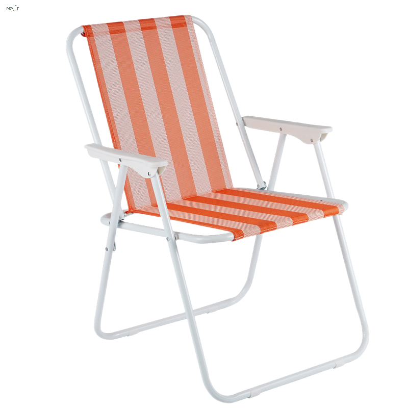 striped folding modern chair lounge cheap folding chairs for supermarket