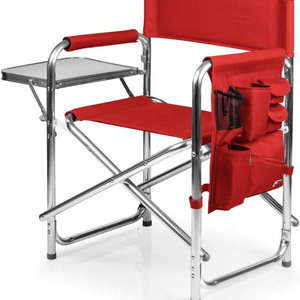 Wholesale Folding Director Chair With Side Table and with headrest Canvas Deluxe Portable Director Chairs