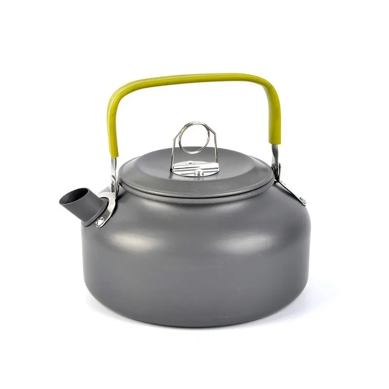 High Quality Portable Outdoor Picnic Cooking Kettle 0.8l Camping Teapot Hiking Camping Coffee Kettle Pot