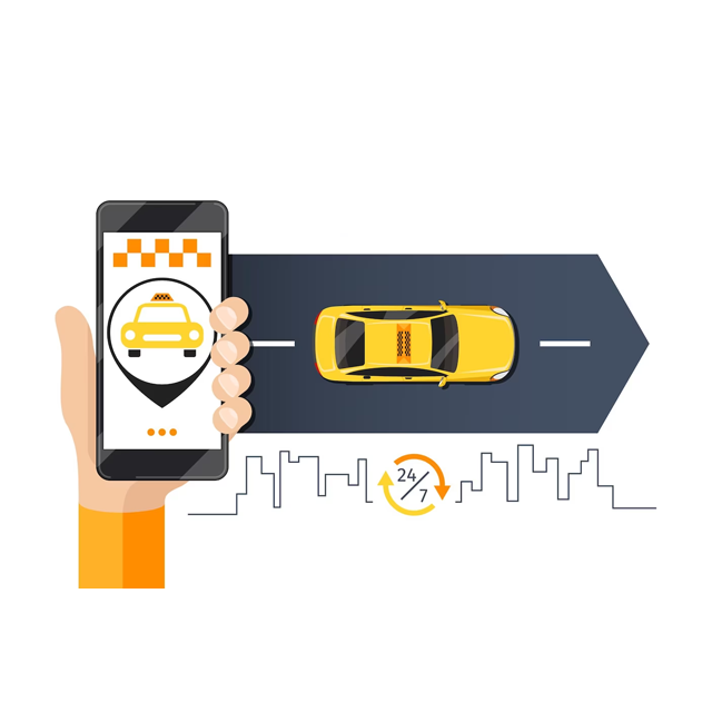 In-app lost and found feature for items left in taxis in taxi app development In-app emergency assistance and panic button in ta